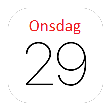 iOS kalenderlogo